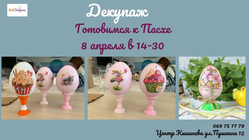 Мастер-класс "Пасхальное яйцо"