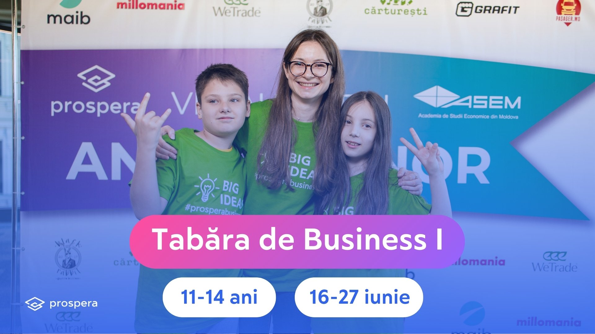 Tabără de vară | Business Camp I | 11-14 ani