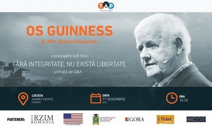 Fara Integritate nu exista Libertate - o seara cu Os Guinness