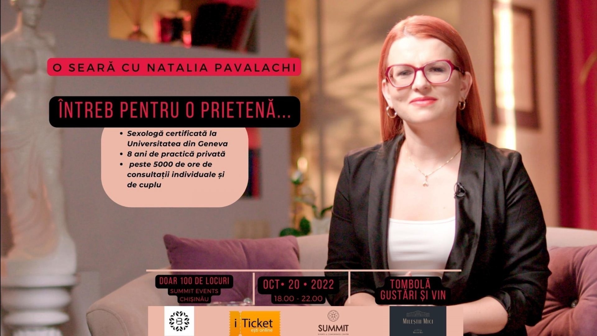 Întreb pentru o prietenă… cu Natalia Pavalachi