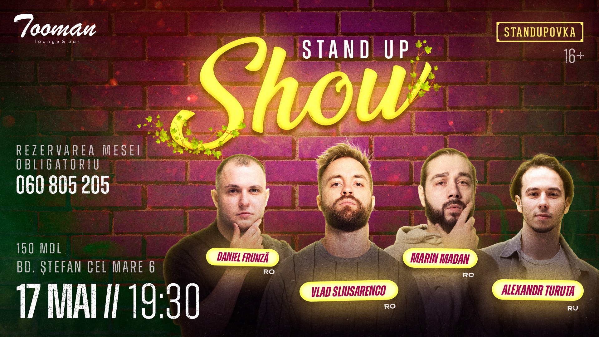 Stand UP Show 17.05